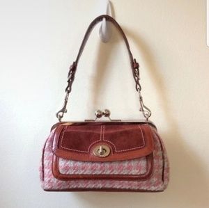 Coach Houndstooth Handbag